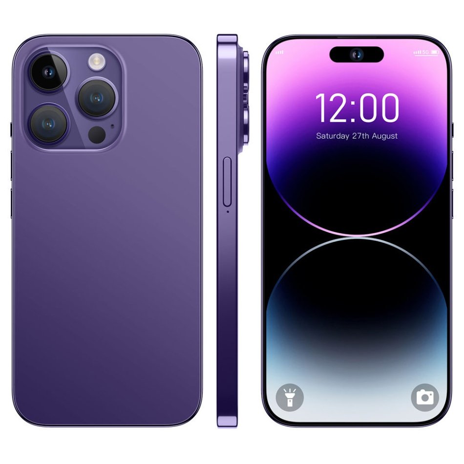 Original New i 14 phone 14 Pro Max Celular 6.8inch screen Dual Sim Smartphone 5g 512gb Mobile Phone for i New Phone 14 Pro Max